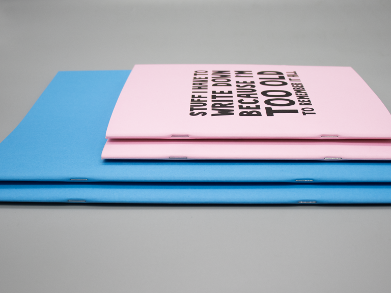 A4 notebooks