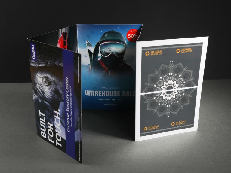 4 fold flyer