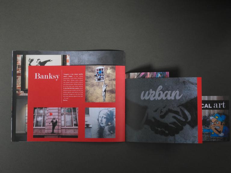 multi sized booklet