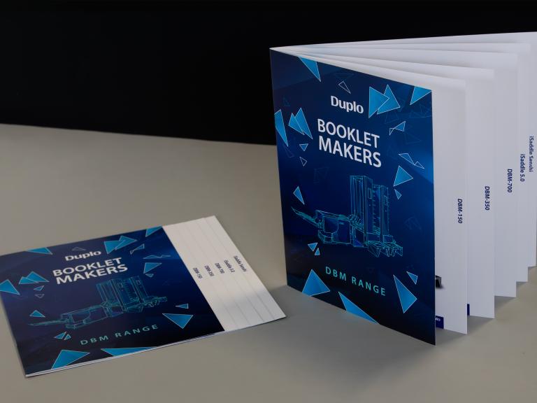Stepped booklet
