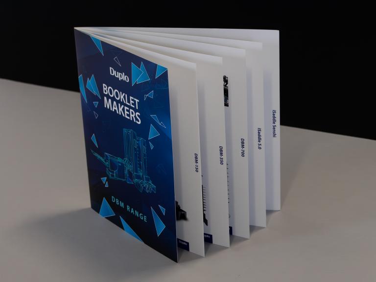 Stepped booklet