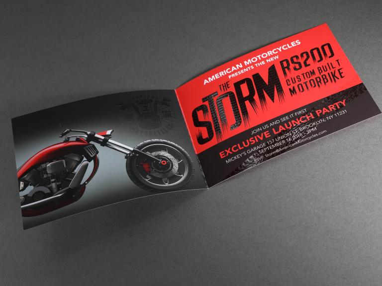 folded flyer