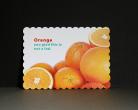 Die cut business card