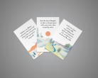 Mindfulness business cards