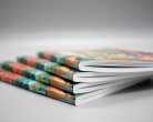 Square spine book