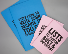 A4 notebooks