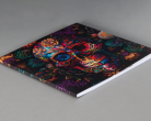 Skull Notebook with Flaps