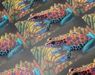Spot UV Frog Business cards