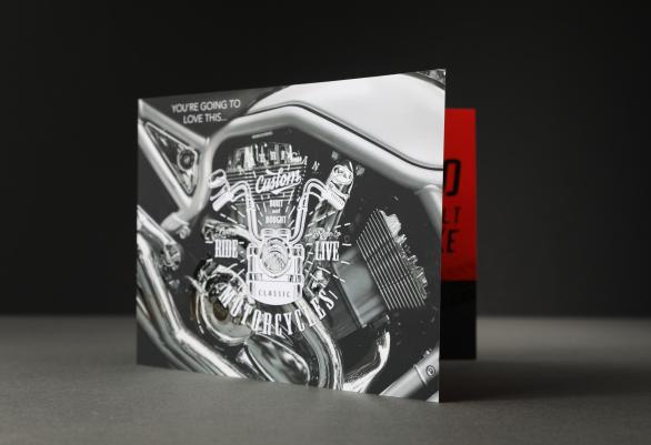 Motor sports flyer