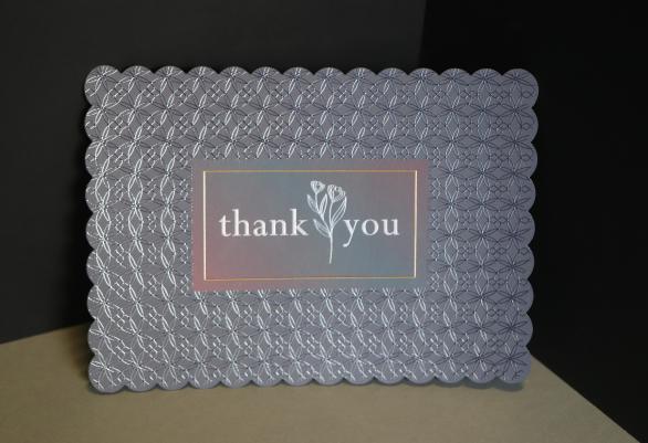 die cut card