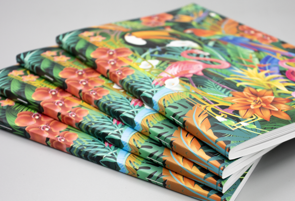 Square spine book