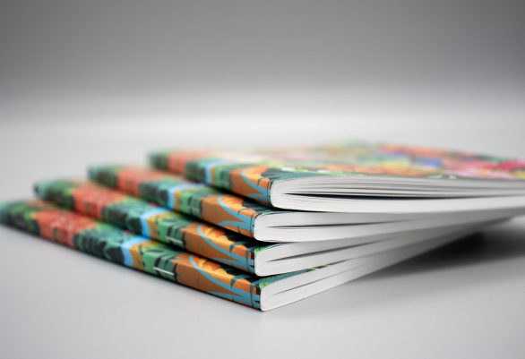 Square spine book