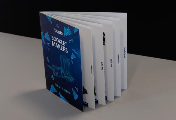 Stepped booklet