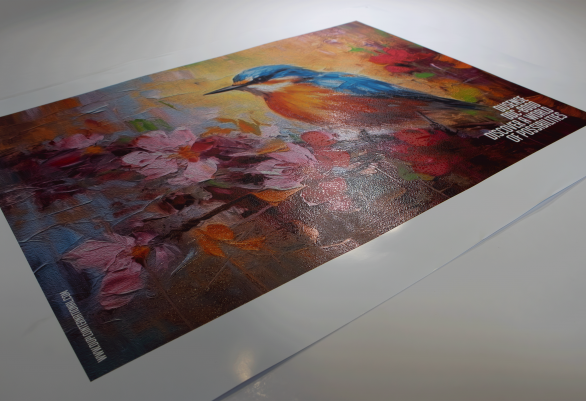 Spot Uv poster